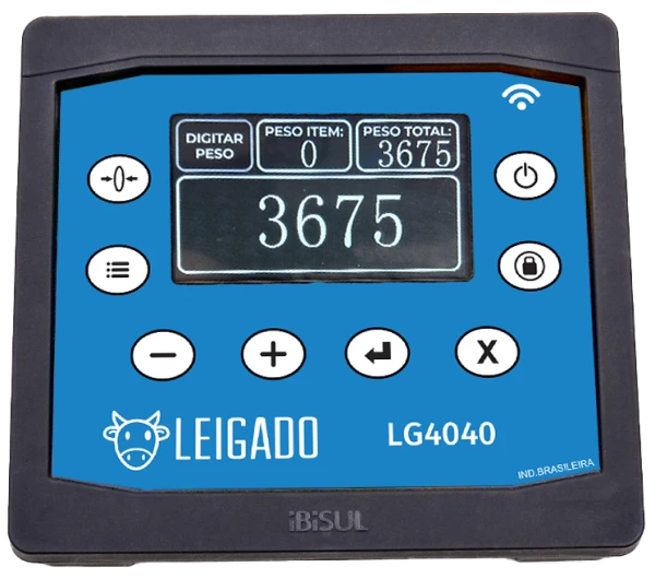 Leigado Balança 4040 de trato para vagão Misturador Forrageiro Painel de balanças de trato para vagão Misturador Forrageiro